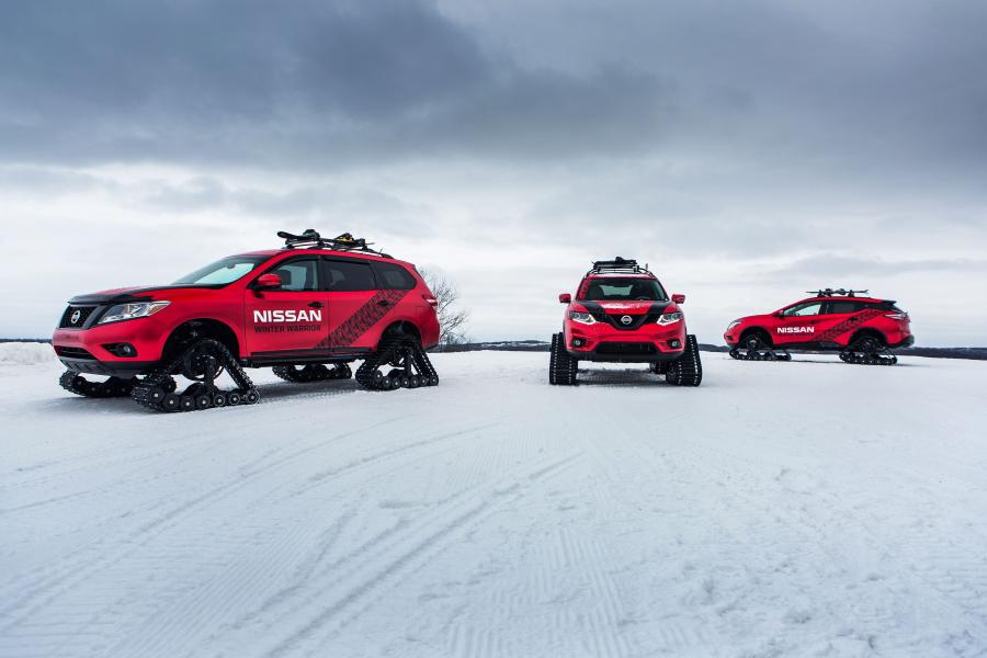  Nissan Rogue Winter Warrior Concept 2016 года  (фото 10 из 25)